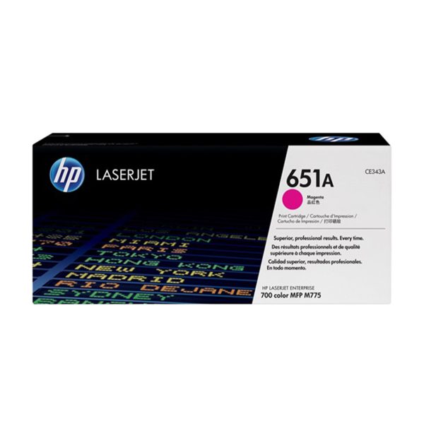 HP 651A MAGENTA ORIGINAL LASERJET TONER