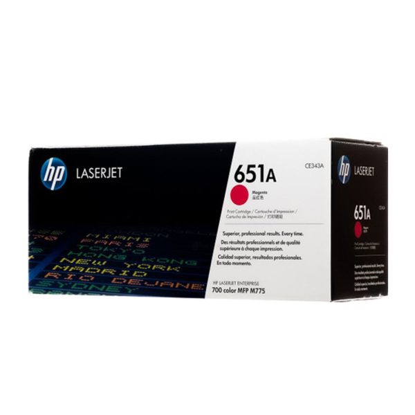 HP 651A MAGENTA ORIGINAL LASERJET TONER - Image 2