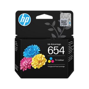 HP 654 Tri-color Original Ink Advantage Cartridge