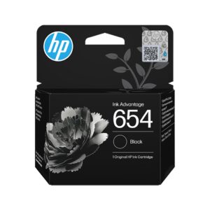 HP 654 Black Original Ink Advantage Cartridge