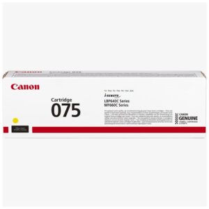 Canon 075 Yellow Toner Cartridge