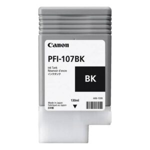 Canon PFI-107BK Black Ink Cartridge