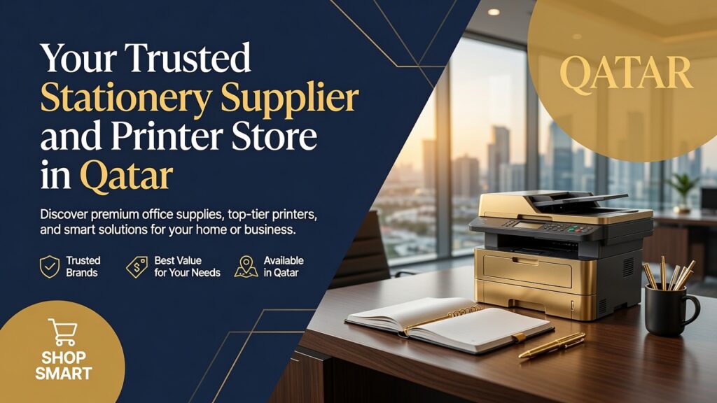 Your Trusted Stationery Supplier and Printer Store in Qatar