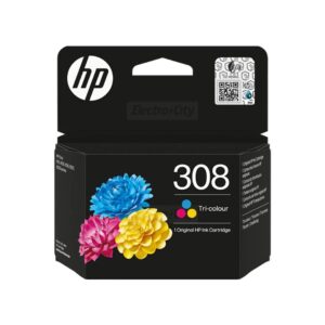 HP 308 Tri-color Original Ink Cartridge